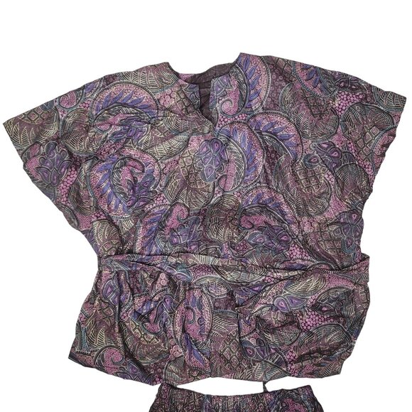 Westpoint Paisley print Women's traditional african attire Set W Headband - Picture 6 of 8